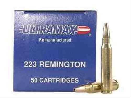 223 Rem 52 Grain Hollow Point 50 Rounds ULTRAMAX Ammunition 223 Remington
